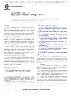 astm standards for compression testing of metals|astm d695 23.